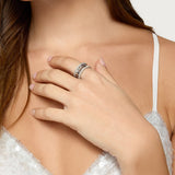 Disco Faux Diamond Ring