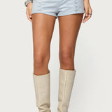 Sloane Faux Suede Micro Shorts