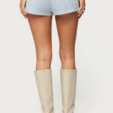 Sloane Faux Suede Micro Shorts