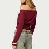 Dorona Lacey Off Shoulder Top
