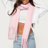 Fringed Chunky Scarf