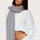 Cable Knit Scarf