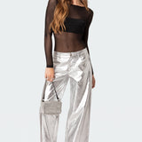 Sheer Mesh Bandeau Bodysuit
