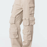 Boyfriend Low Rise Baggy Cargo Jeans