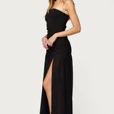 Marisa Strapless Maxi Dress
