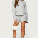 Jainee Striped Drawstring Shorts