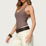 Svana Scoop Neck Bodysuit