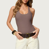 Svana Scoop Neck Bodysuit
