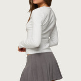 Asti Button Up Long Sleeve Top