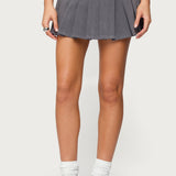 Zenia Pleated Mini Skort