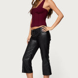 Rosalina Mesh Halter Corset
