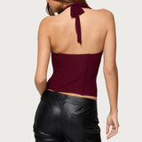 Rosalina Mesh Halter Corset