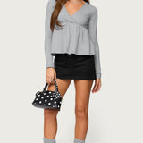 Kenzie Long Sleeve Babydoll Top