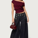 Michaela Off Shoulder Knit Top