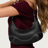 Contrast Stitch Faux Leather Bag