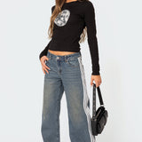 Disco Girl Long Sleeve T Shirt