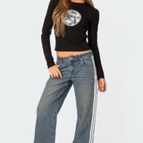 Disco Girl Long Sleeve T Shirt