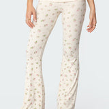 Bloom Baby Fold Over Flared Leggings