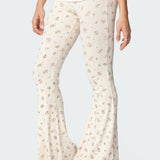 Bloom Baby Fold Over Flared Leggings