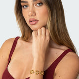 Connected Circle Bracelet