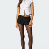 Kera Tailored Micro Shorts