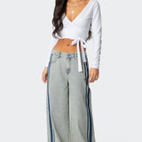 Aila Wrap Top