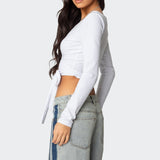 Aila Wrap Top