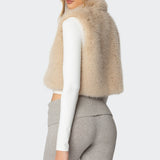 Cassandra Faux Fur Vest