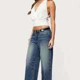 Niya V Neck Halter Top