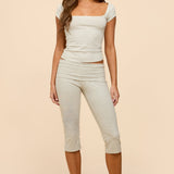 Esmarie Square Neck T Shirt