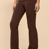 Oriane Foldover Flared Leggings