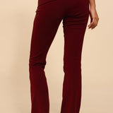 Ivanne Foldover Flared Trousers