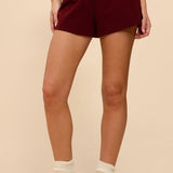 Noemi Stripey Foldover Shorts