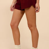 Noemi Stripey Foldover Shorts