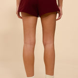 Noemi Stripey Foldover Shorts