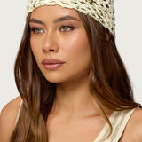 Sequin Crochet Beanie