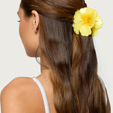 Hibiscus Flower Claw Clip