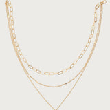 Layered Mixed Chain Necklace