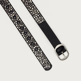 Zinia Studded Faux Leather Belt
