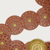 Faux Leather Western Disc Belt