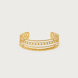 Layered Mixed Arm Cuff
