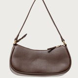 Zinnia Faux Leather Buckle Bag
