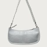Studded Strap Faux Leather Bag
