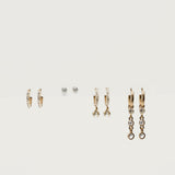 Stud & Hoop Earrings Pack