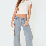 Better Basics Cropped T Shirt