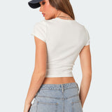 Better Basics Cropped T Shirt