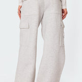 Wide Leg Cargo Joggers