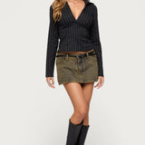 Araceli Pinstripe Tailored Shirt