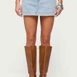 Shanice Denim Mini Skort