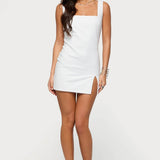 Adanna Side Slit Mini Dress